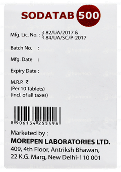 Sodatab 500 Tablet 10