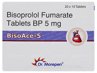 Bisoace 5 Tablet 10