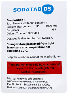 Sodatab Ds Tablet 10