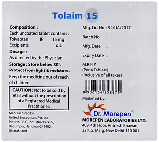 Tolaim 15 Tablet 4