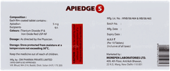 Apiedge 5 Tablet 10 Apiedge 5 Tablet 10