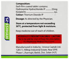 Hyhist 25 Tablet 15 Hyhist 25 Tablet 15