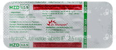Hzd 12.5 Tablet 10 Hzd 12.5 Tablet 10