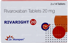Rivaright 20 Tablet 14 Rivaright 20 Tablet 14