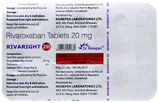 Rivaright 20 Tablet 14