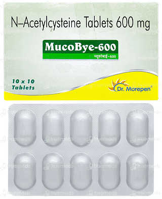 Mucobye 600 Tablet 10