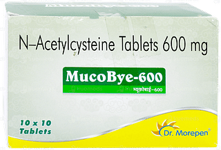 Mucobye 600 Tablet 10