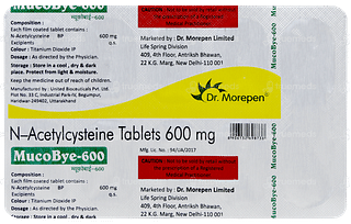 Mucobye 600 Tablet 10