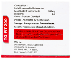 Tg Fit 200 Tablet 10 Tg Fit 200 Tablet 10