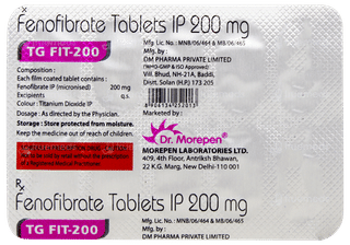Tg Fit 200 Tablet 10