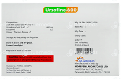 Ursofine 600 Tablet 10