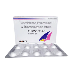 Thiosoft Ap 4/100/325 Mg Tablet 10 Thiosoft Ap 4/100/325 Mg Tablet 10