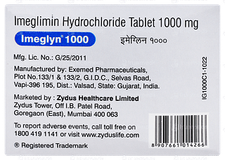 Imeglyn 1000 Tablet 10