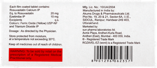 Rozavel Ez 20 Tablet 10