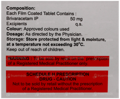 Brivahenz 50 Tablet 10 Brivahenz 50 Tablet 10