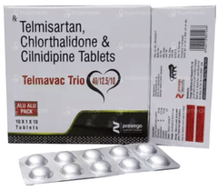 Telmavac Trio 40/12.5/10 Tablet 10
