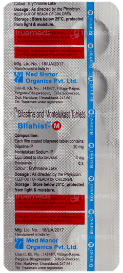 Bilahist M Tablet 10 Bilahist M Tablet 10