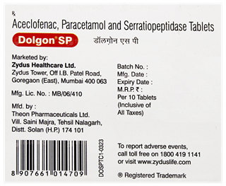 Dolgon Sp Tablet 10