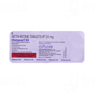 Histavert 24 Tablet 10