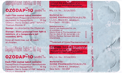 Ozodap 10 Tablet 15 Ozodap 10 Tablet 15