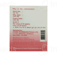 Ozodap 10 Tablet 15 Ozodap 10 Tablet 15