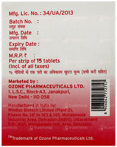 Ozodap 10 Tablet 15