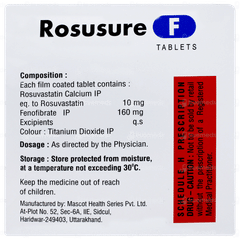Rosusure F Tablet 10 Rosusure F Tablet 10