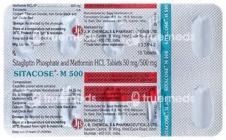Sitacose M 500 Tablet 10