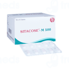 Sitacose M 500 Tablet 10