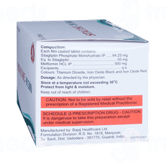 Sitacose M 500 Tablet 10