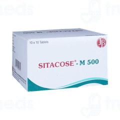 Sitacose M 500 Tablet 10