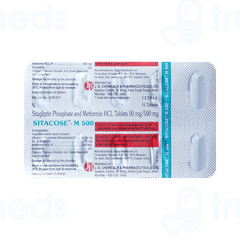 Sitacose M 500 Tablet 10