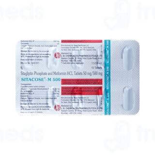 Sitacose M 500 Tablet 10