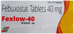 Fexlow 40 Mg Tablet 10