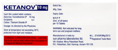 Ketanov 10mg Tablet 10