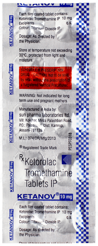 Ketanov 10mg Tablet 10