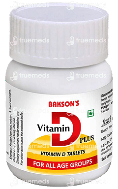 Baksons Vitamin D Plus Tablet 30