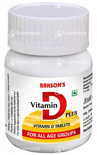 Baksons Vitamin D Plus Tablet 30