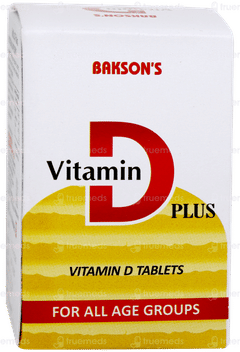 Baksons Vitamin D Plus Tablet 30
