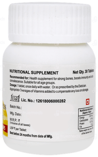 Baksons Vitamin D Plus Tablet 30