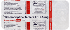 Bromoheal 2.5mg Tablet 10 Bromoheal 2.5mg Tablet 10