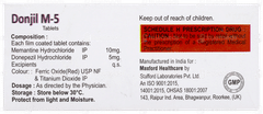 Donjil M 5 Tablet 10