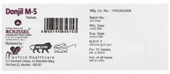 Donjil M 5 Tablet 10