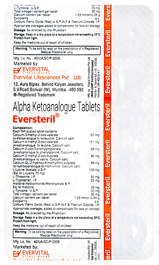 Eversteril Tablet 10