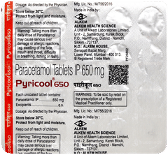 Pyricool 650 Tablet 20 Pyricool 650 Tablet 20