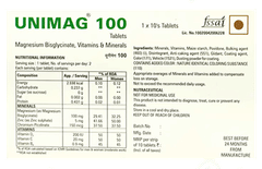 Unimag 100 Tablet 10