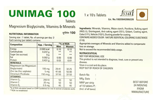 Unimag 100 Tablet 10