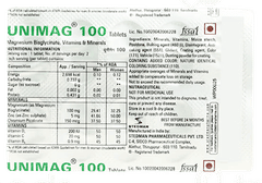Unimag 100 Tablet 10