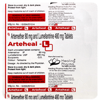 Arteheal L Tablet 6