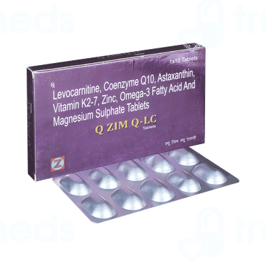 Q Rizm Q Zim Q Lc Tablet 10 - Uses, Side Effects, Dosage, Price | Truemeds